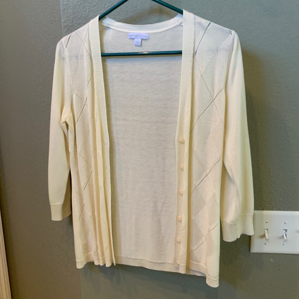 Cream Cardigan